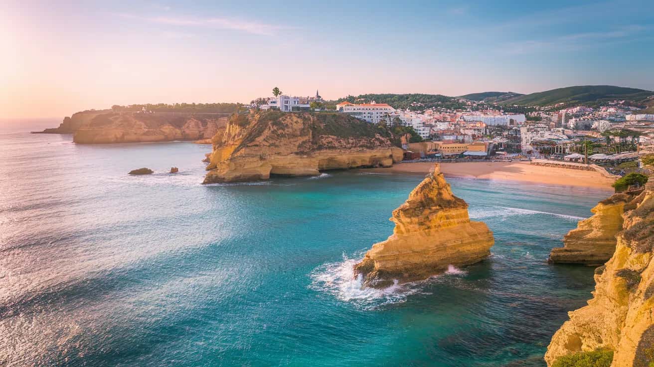Albufeira weather and climate - scenic view of Albufeira, Portugal