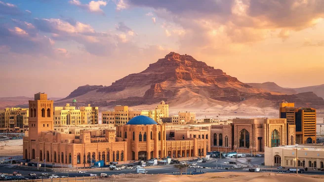 AlUla weather and climate - scenic view of AlUla, Saudi Arabia