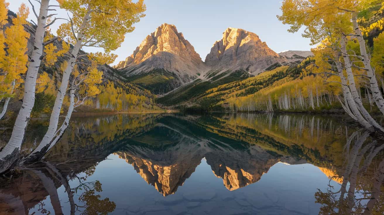 Aspen street view during July