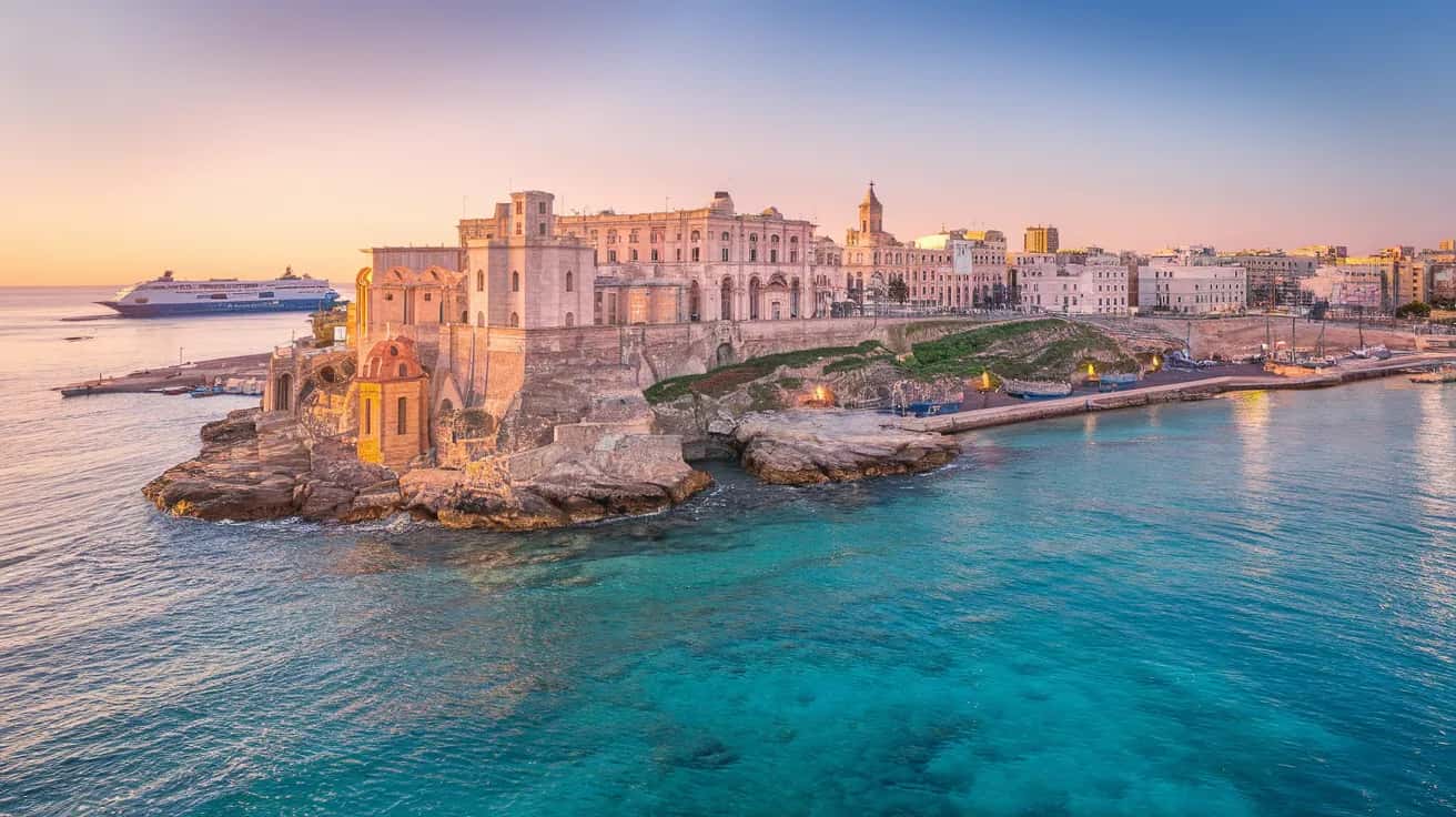 Bari weather and climate - scenic view of Bari, Italy