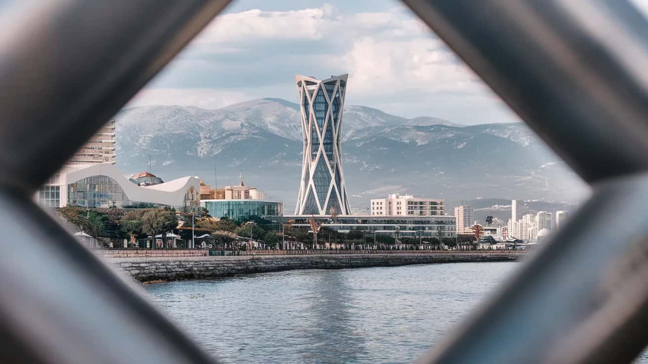 Batumi weather and climate - scenic view of Batumi, Georgia