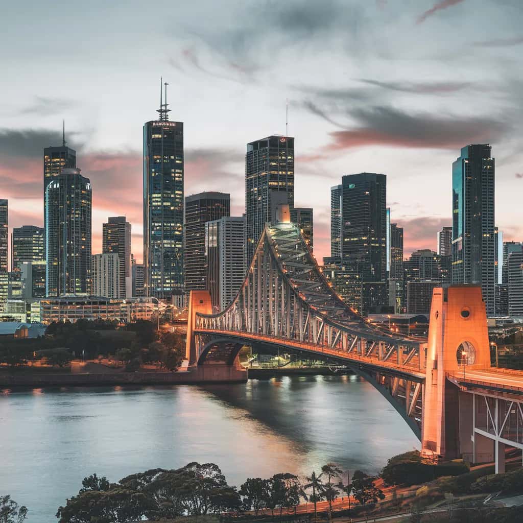 Brisbane weather and climate - scenic view of Brisbane, Australia
