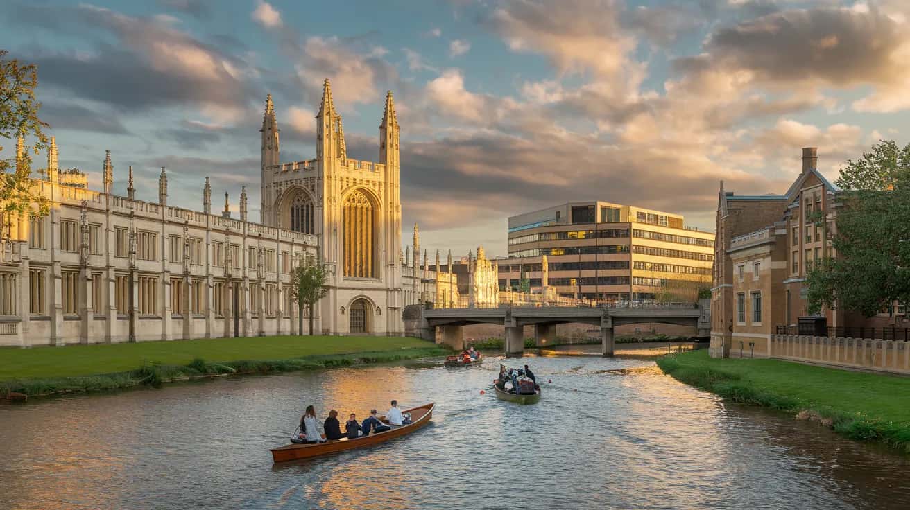 Cambridge weather and climate - scenic view of Cambridge, United Kingdom