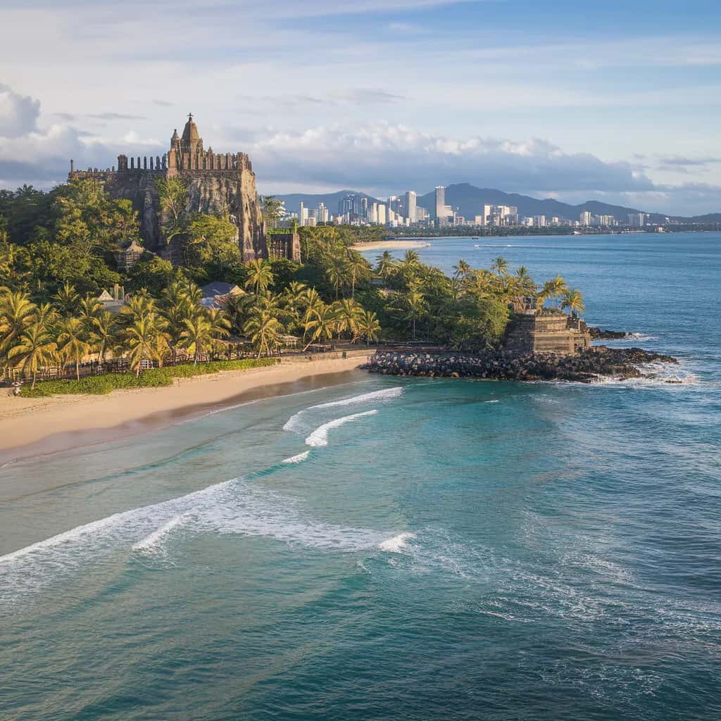 Cebu street view during July