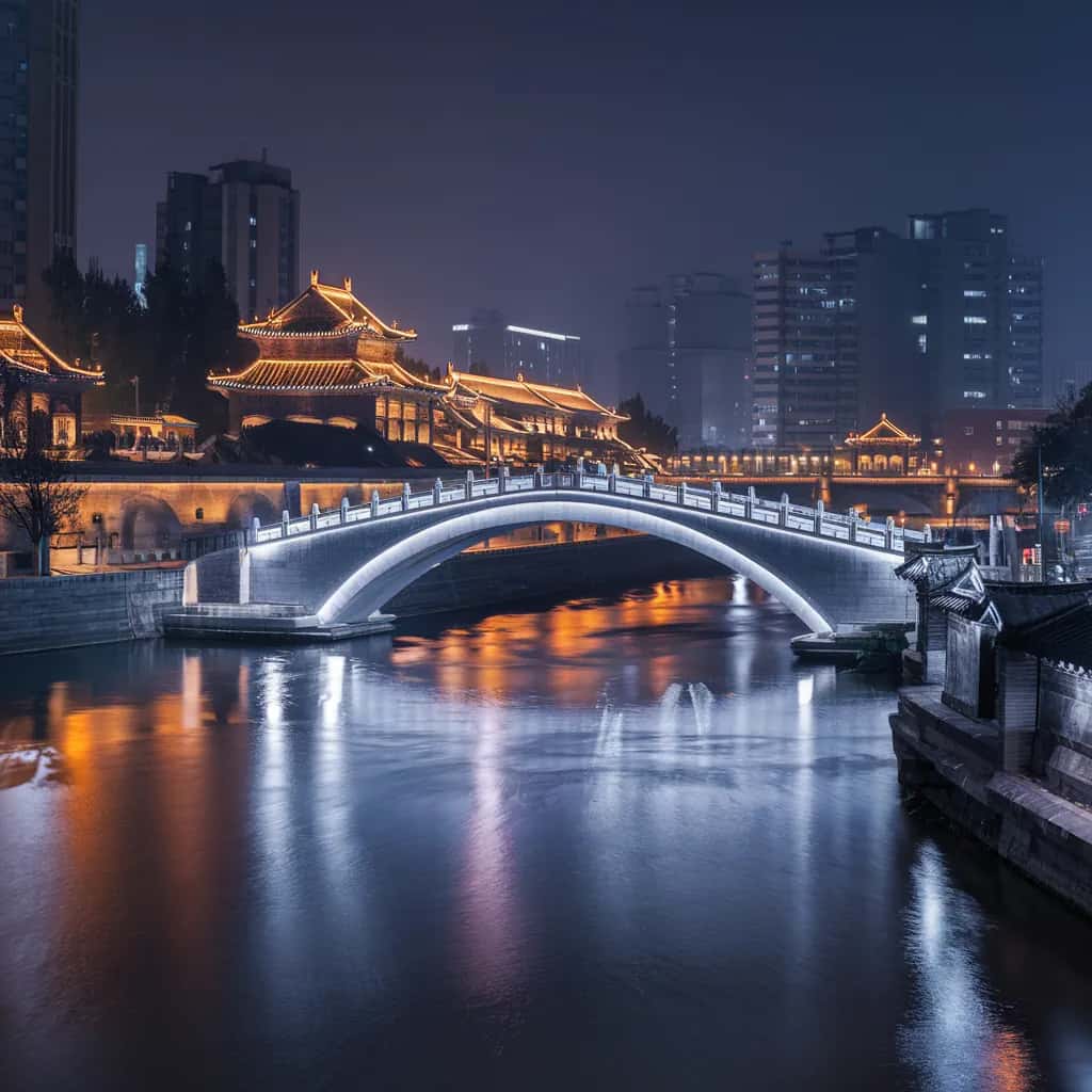 Chengdu street view during April