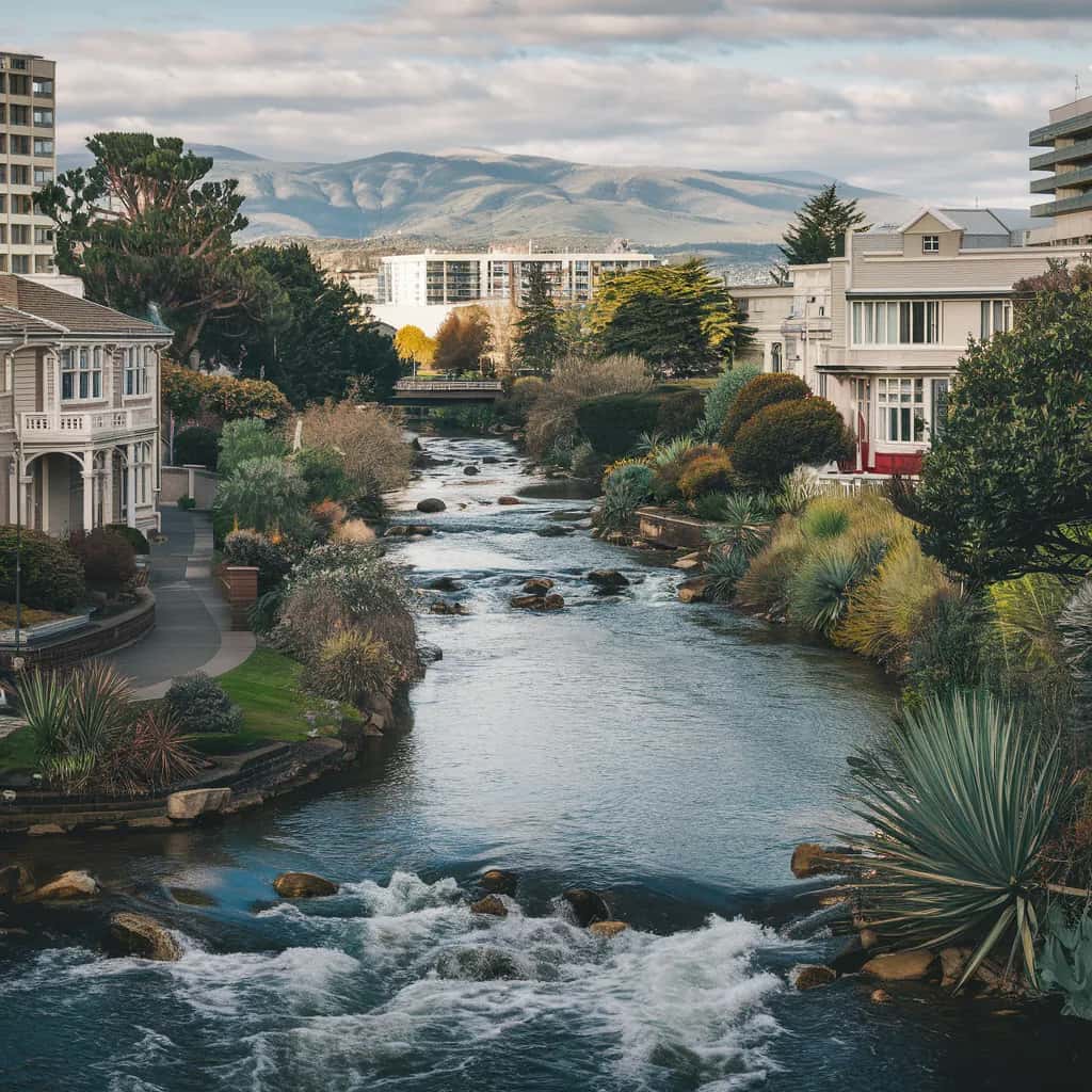 Christchurch weather and climate - scenic view of Christchurch, New Zealand