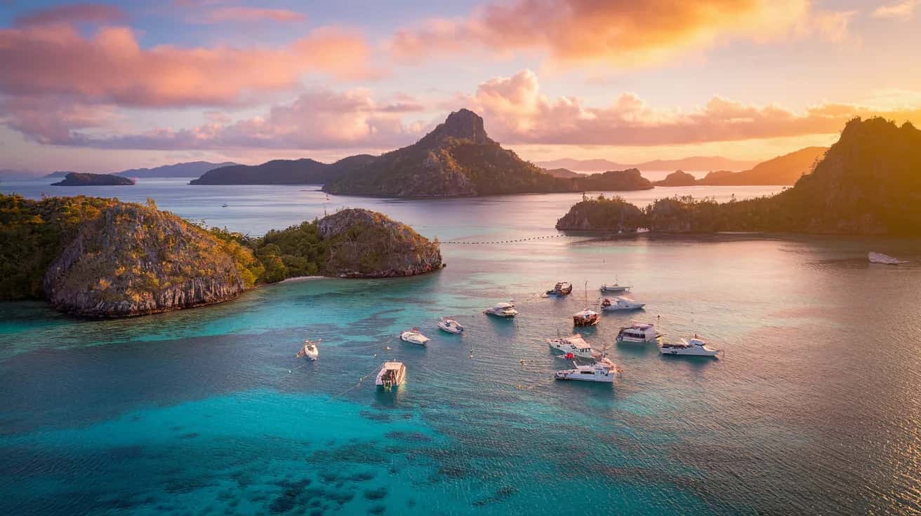 Coron weather and climate - scenic view of Coron, Philippines