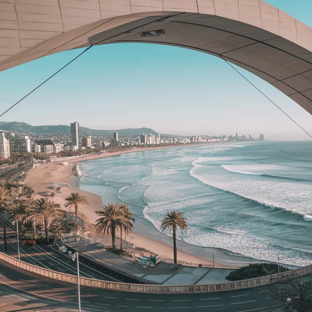 Durban weather and climate - scenic view of Durban, South Africa