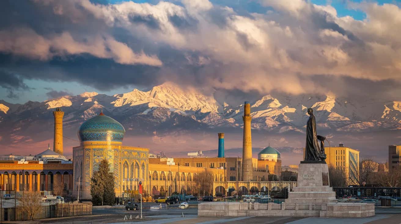 Dushanbe weather and climate - scenic view of Dushanbe, Tajikistan