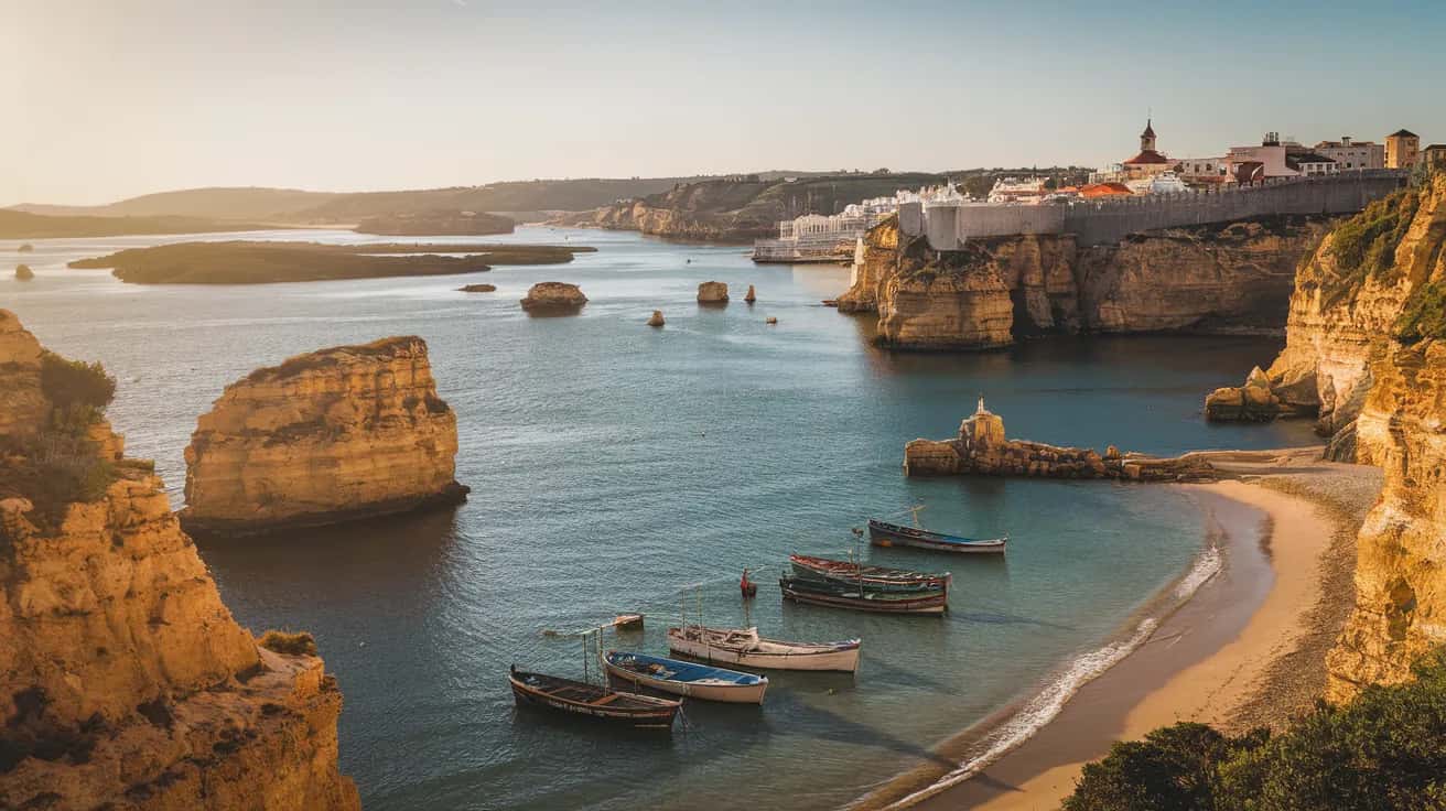 Faro street view during July