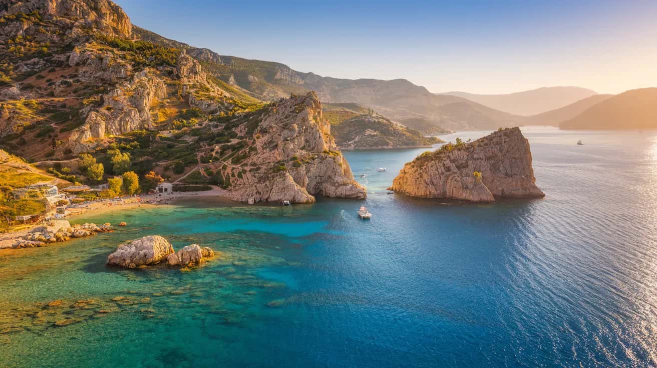 Fethiye weather and climate - scenic view of Fethiye, Turkey