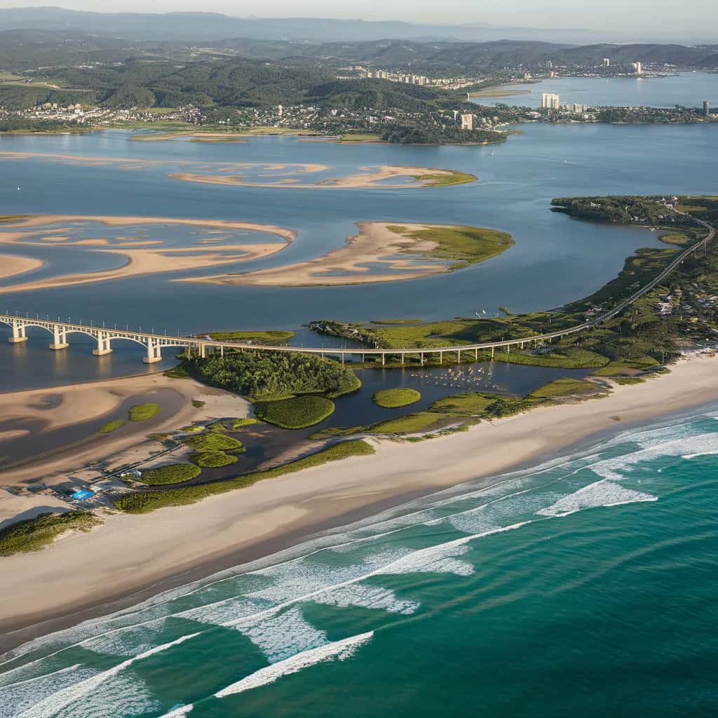 Florianópolis street view during July