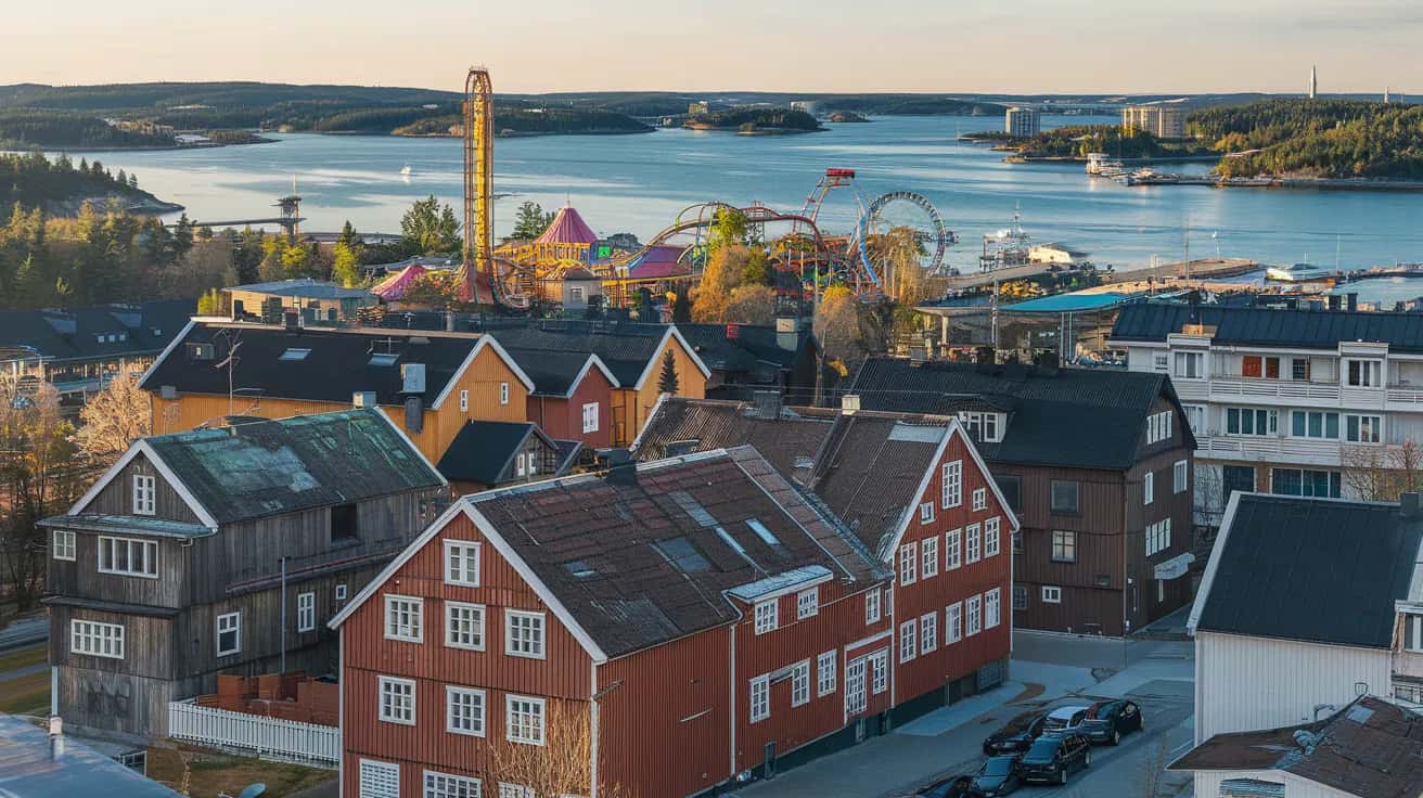 Gothenburg street view during May