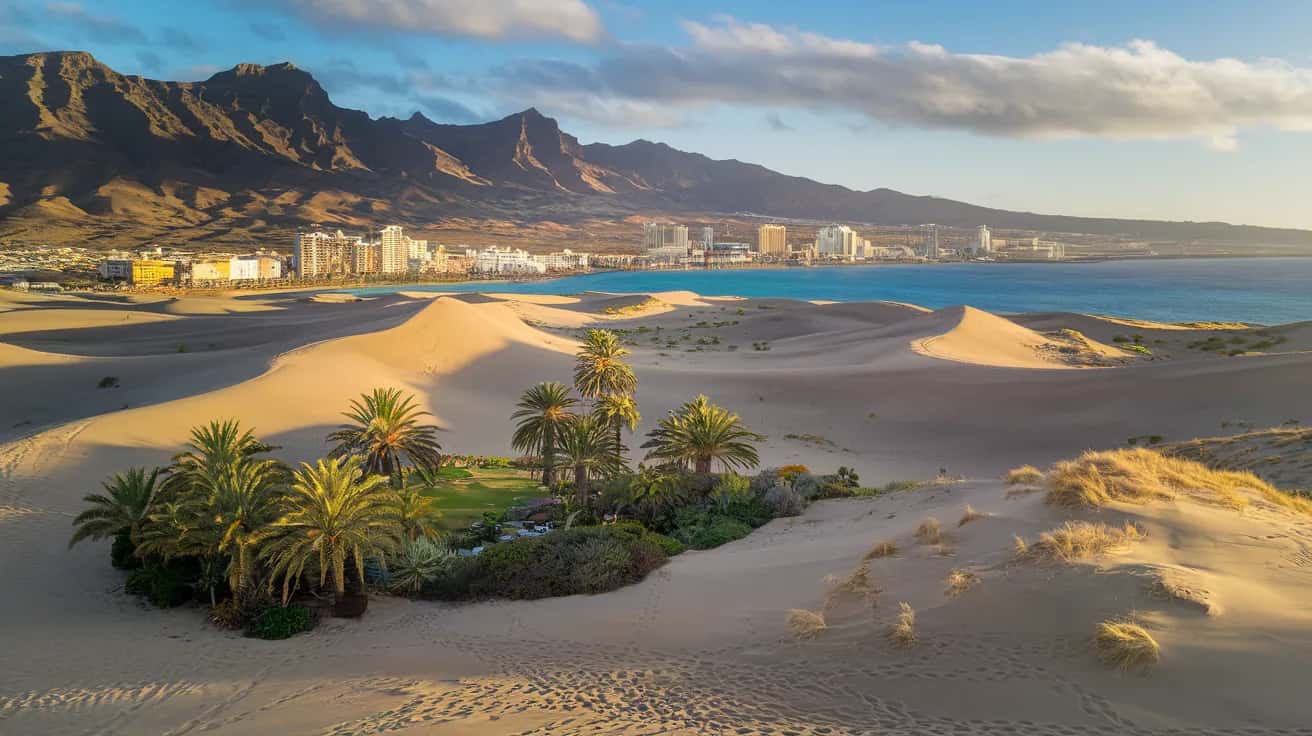 Gran Canaria street view during October