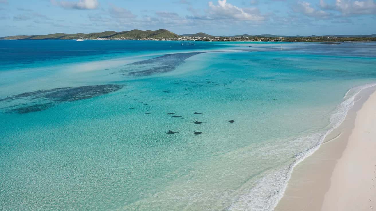 George Town weather and climate - scenic view of George Town, Cayman Islands