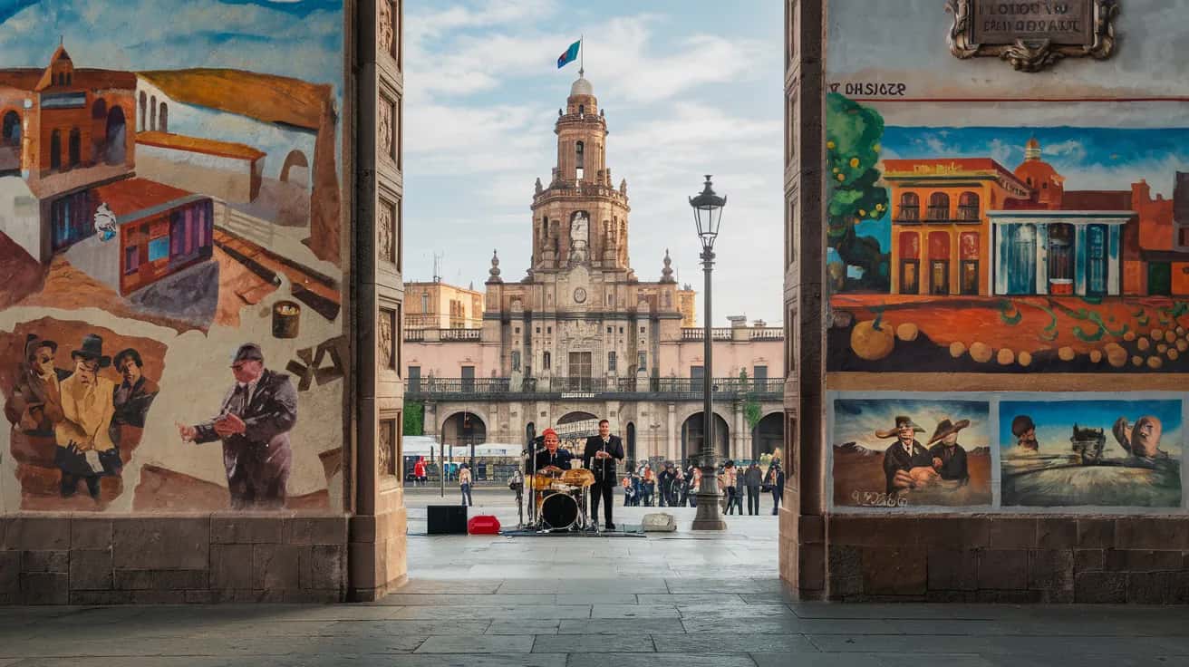 Guadalajara street view during October