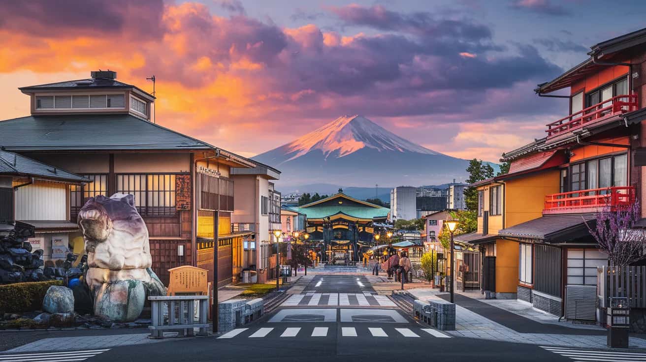 Hakone weather and climate - scenic view of Hakone, Japan