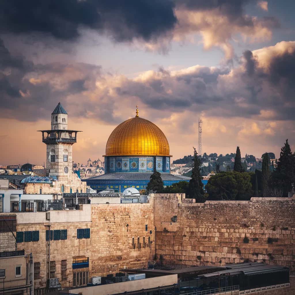Jerusalem weather and climate - scenic view of Jerusalem, Israel
