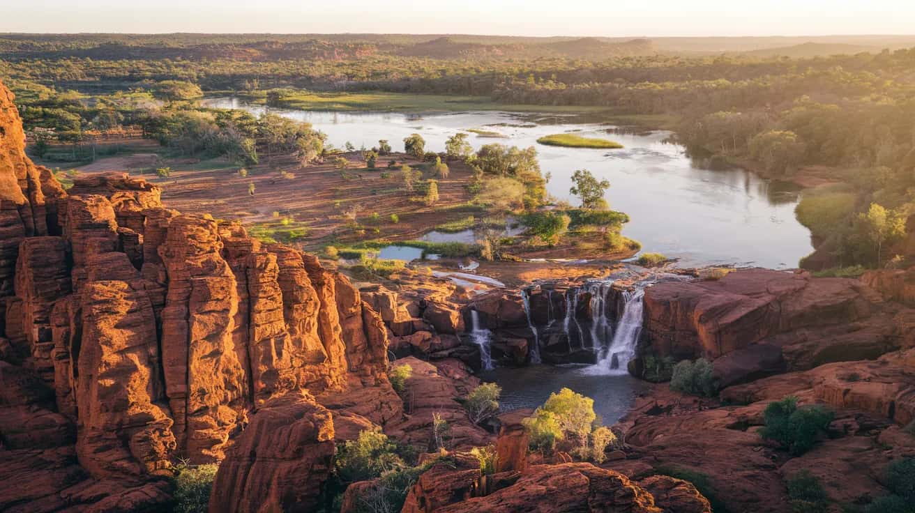 Jabiru street view during May