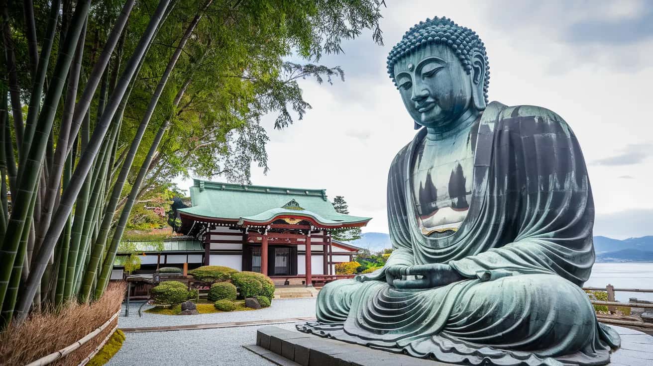 Kamakura street view during April