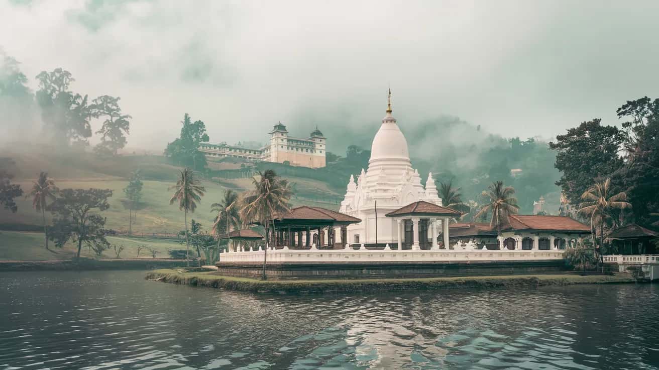 Kandy weather and climate - scenic view of Kandy, Sri Lanka