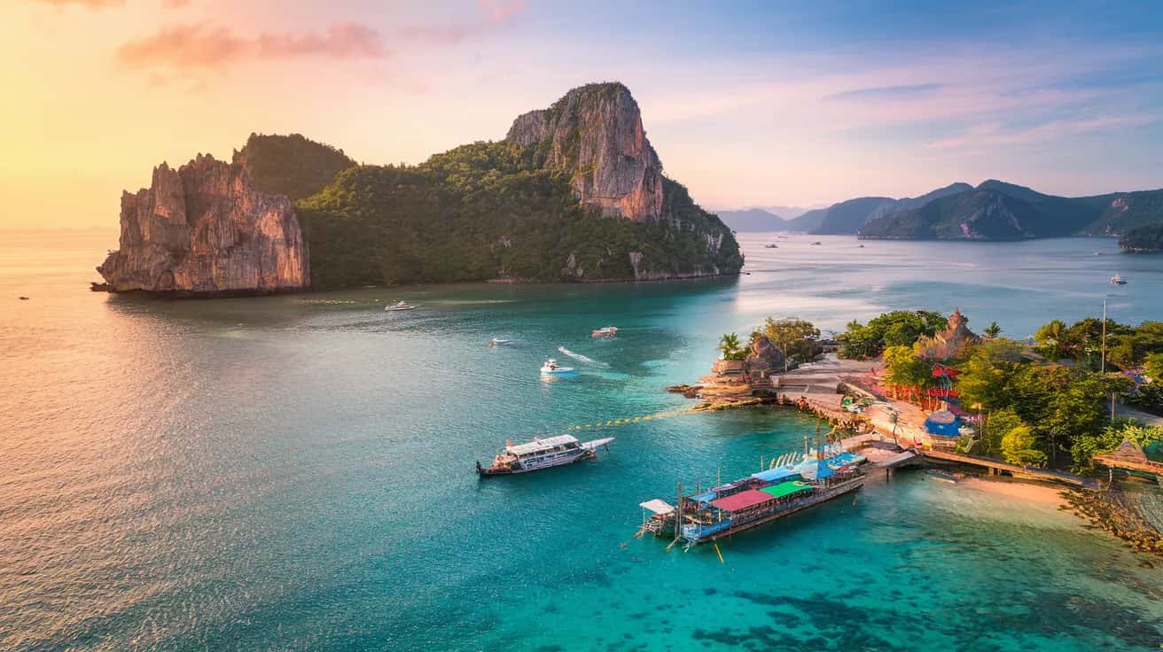 Koh Lipe weather and climate - scenic view of Koh Lipe, Thailand