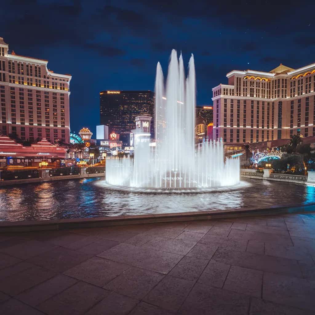 Las Vegas weather and climate - scenic view of Las Vegas, United States