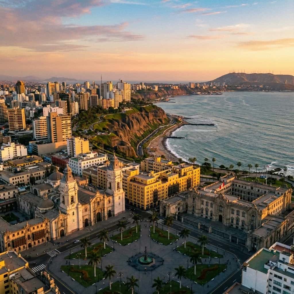Lima weather and climate - scenic view of Lima, Peru