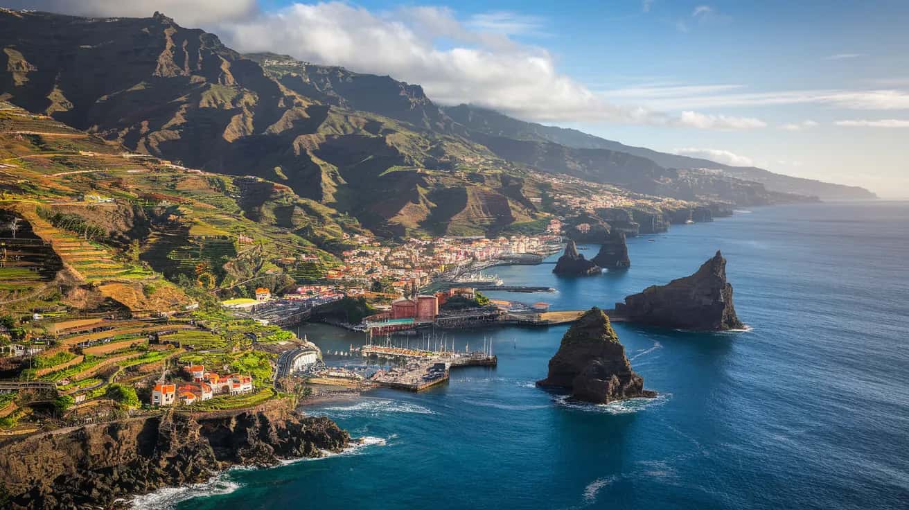Funchal weather and climate - scenic view of Funchal, Portugal