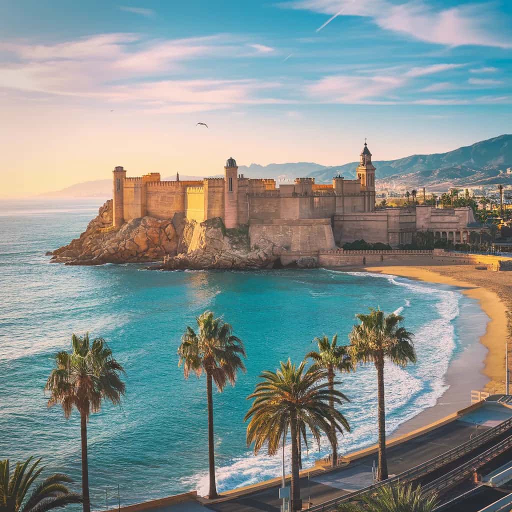 Malaga weather and climate - scenic view of Malaga, Spain