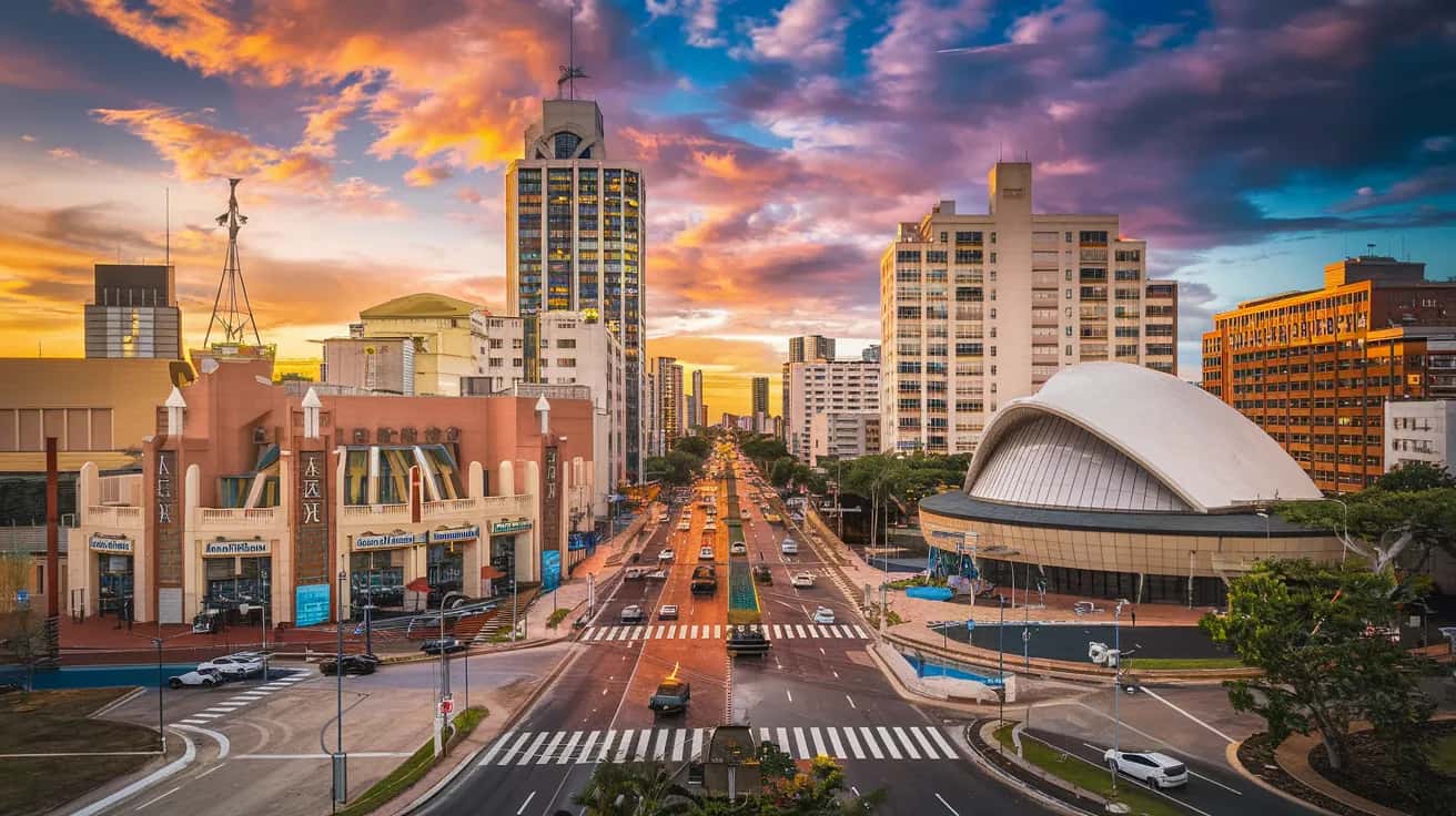 Manaus weather and climate - scenic view of Manaus, Brazil