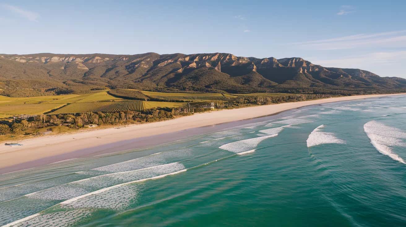 Margaret River weather and climate - scenic view of Margaret River, Australia