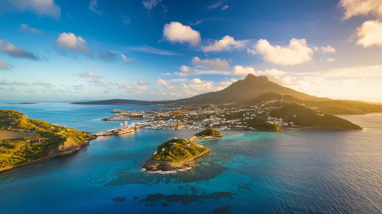 Fort-de-France weather and climate - scenic view of Fort-de-France, Martinique