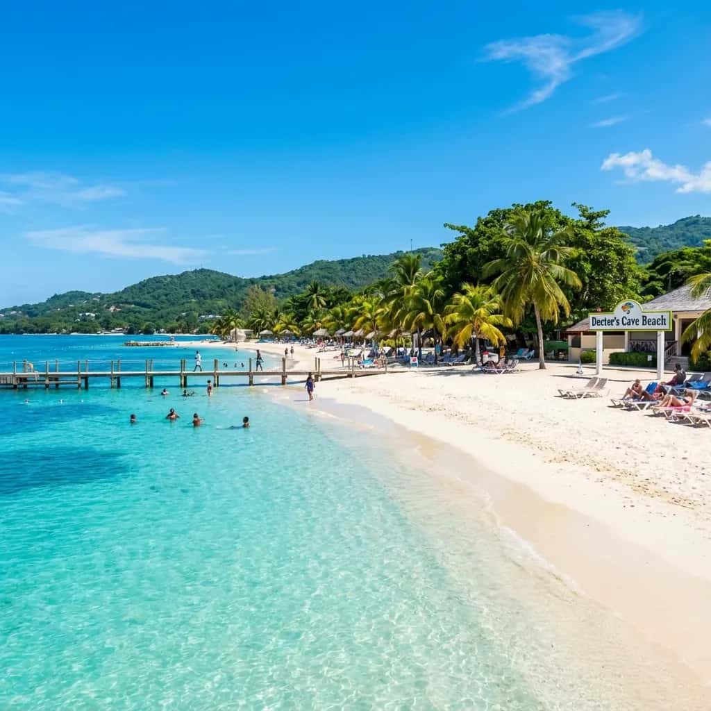 Montego Bay street view during October