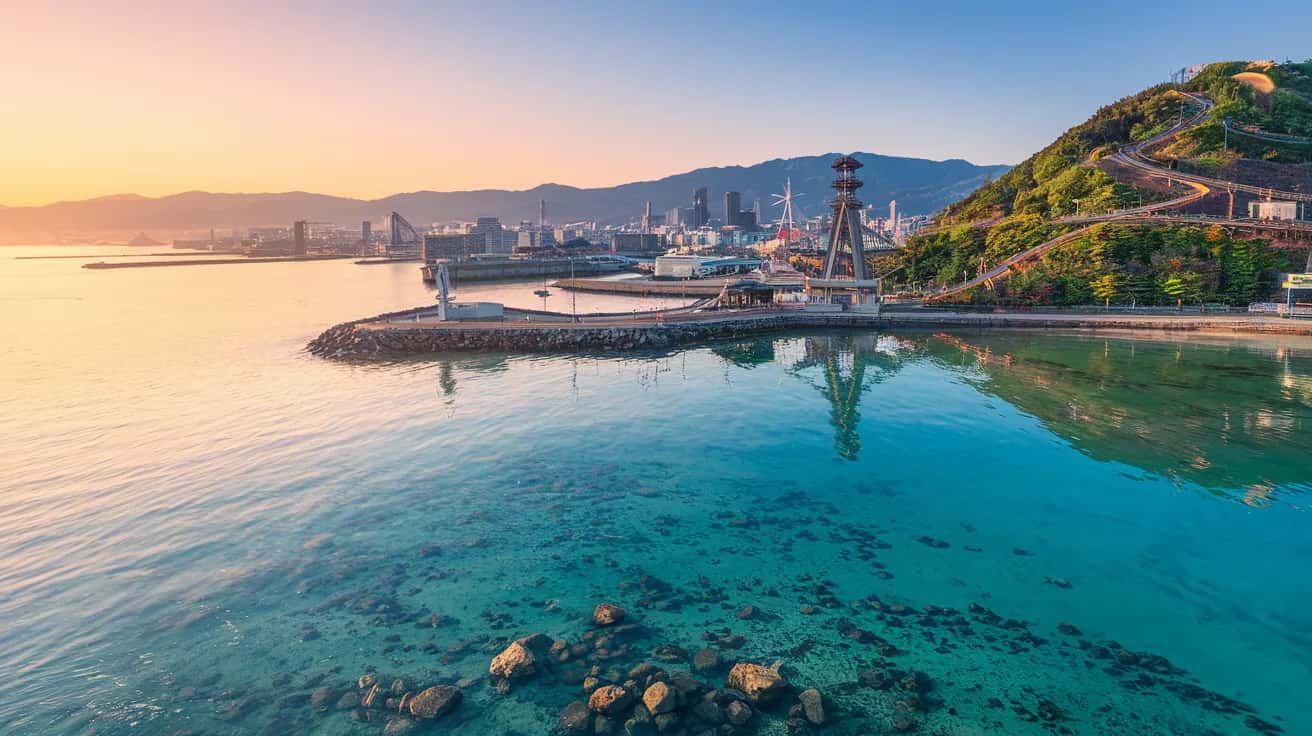 Nagasaki weather and climate - scenic view of Nagasaki, Japan