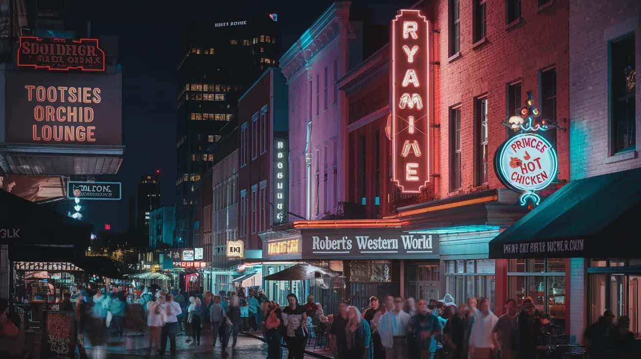 Nashville street view during May