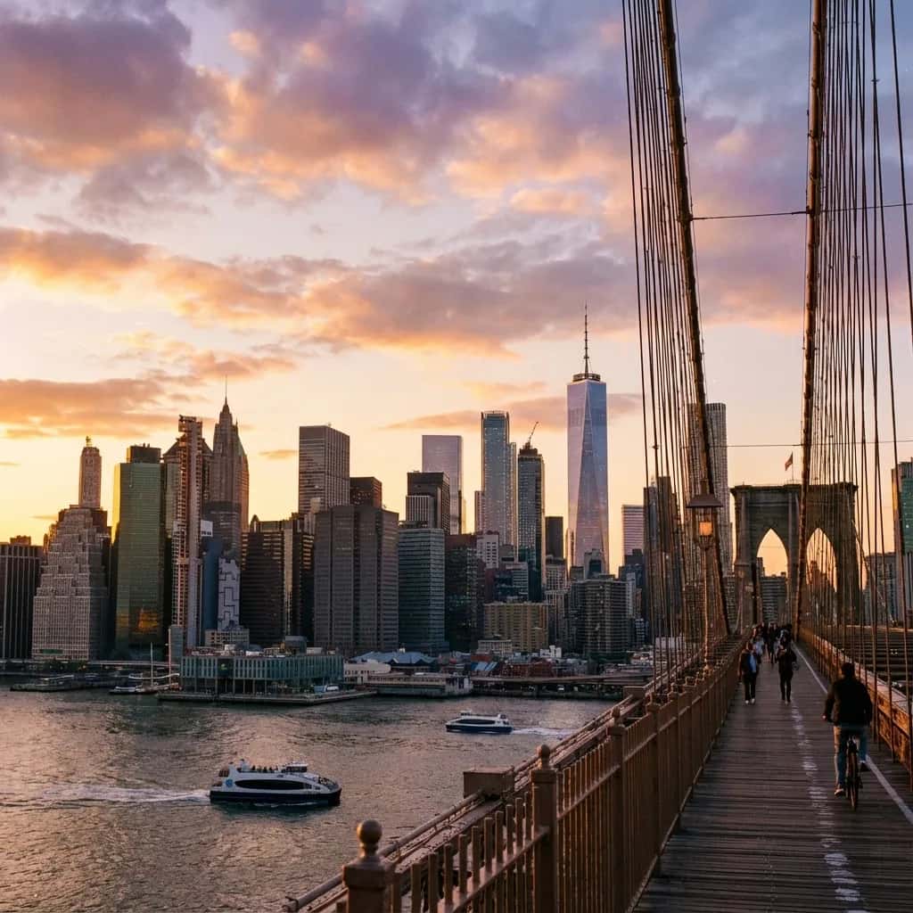 New York weather and climate - scenic view of New York, United States
