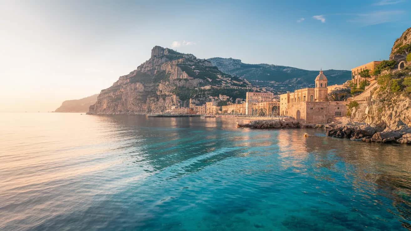 Palermo street view during October
