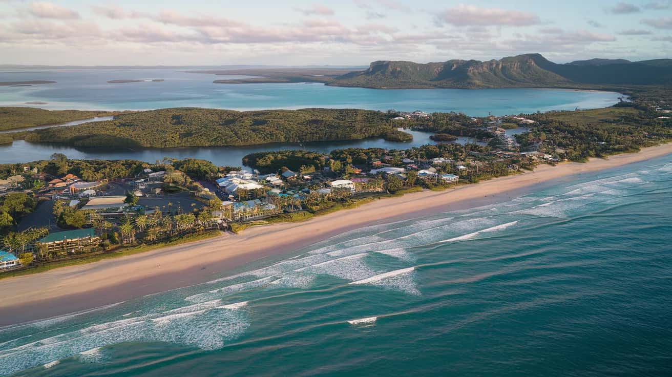 Port Douglas street view during October