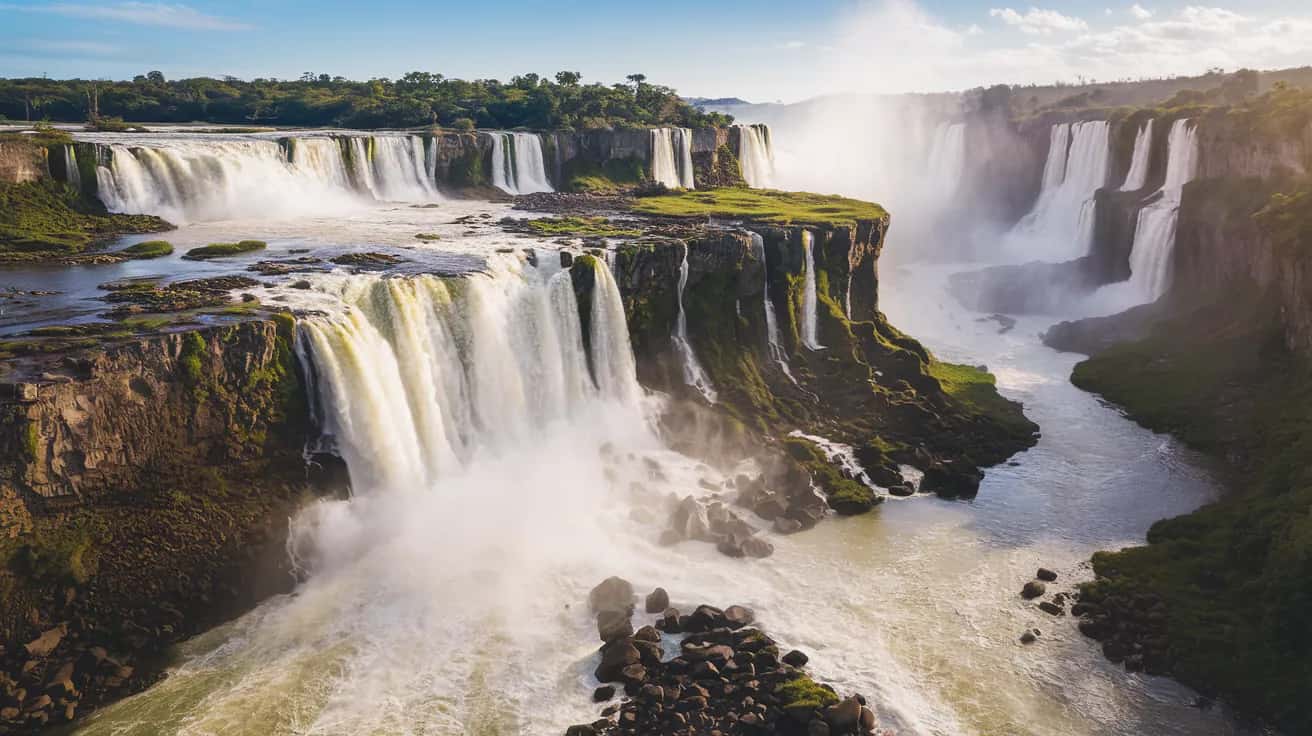Puerto Iguazú street view during October