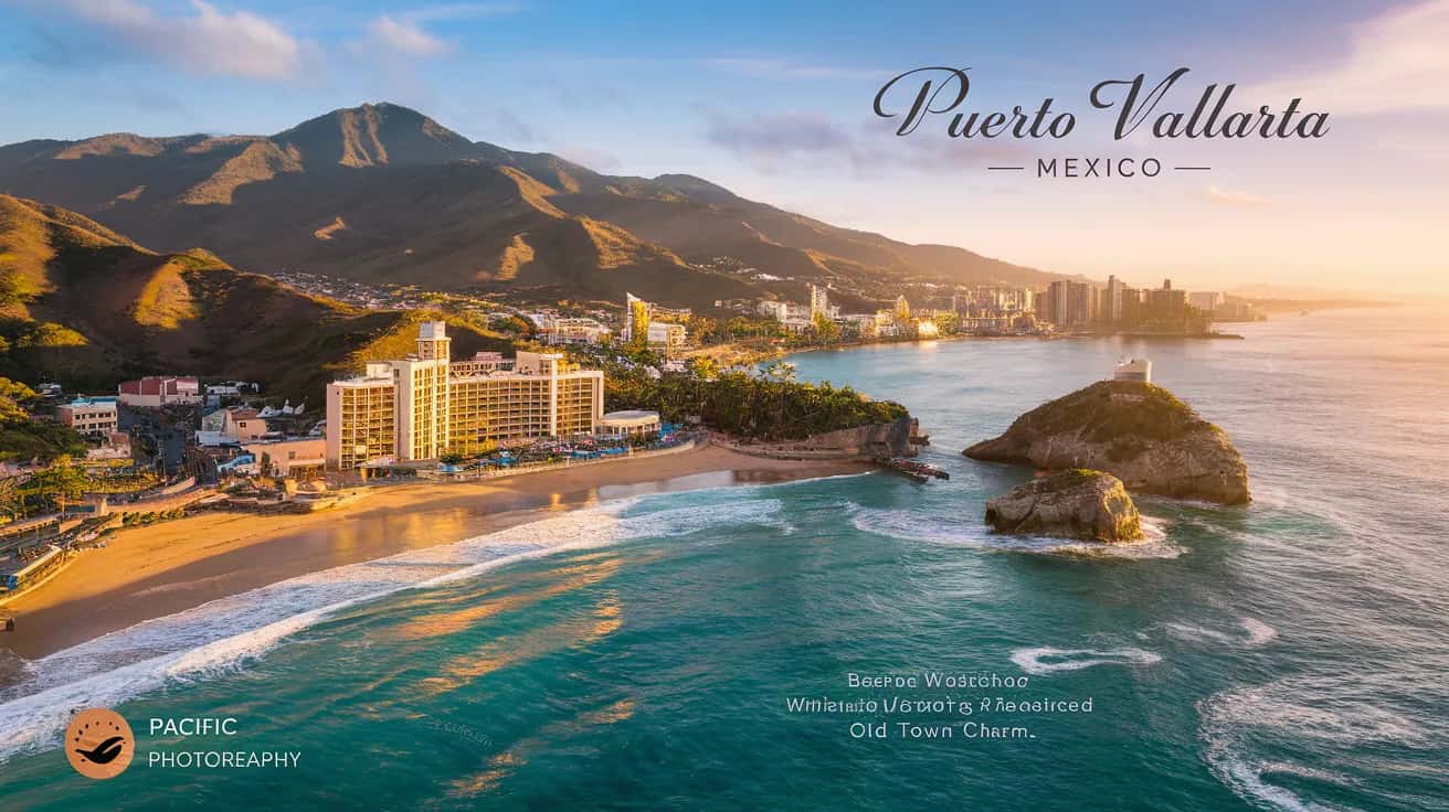 Puerto Vallarta street view during June