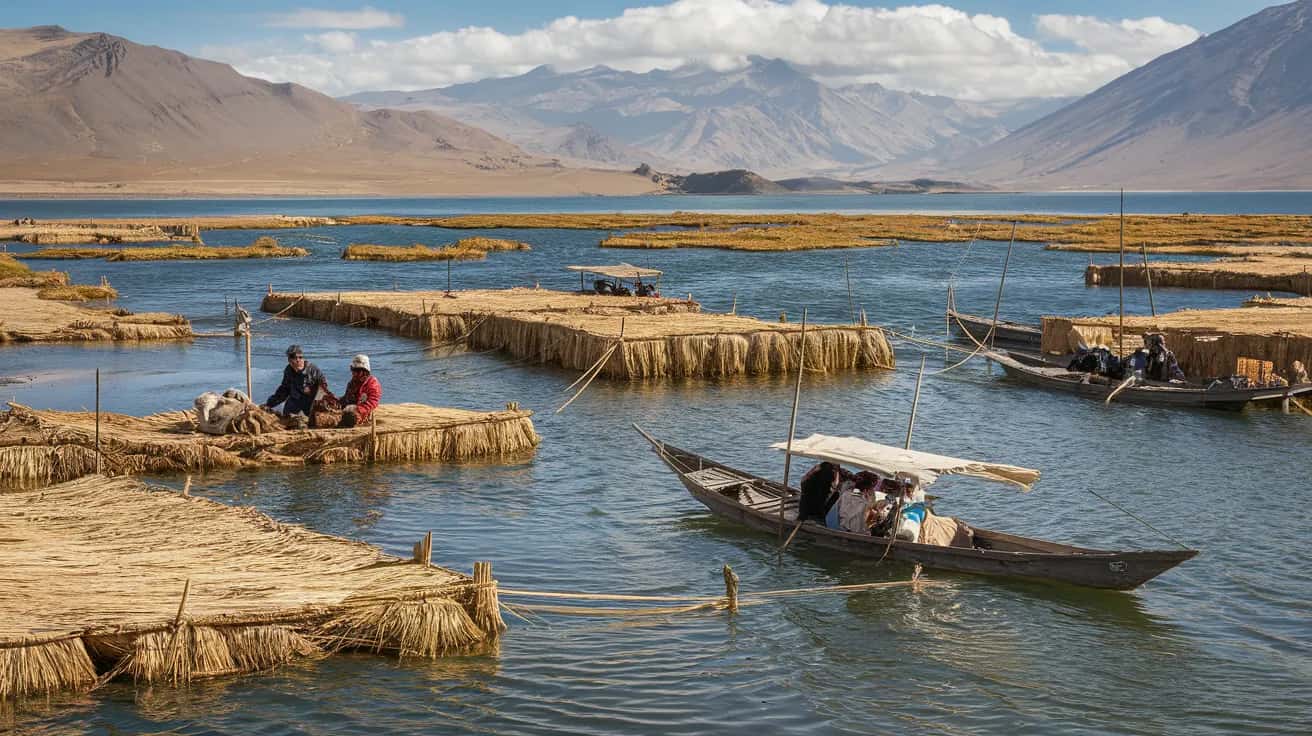 Puno weather and climate - scenic view of Puno, Peru