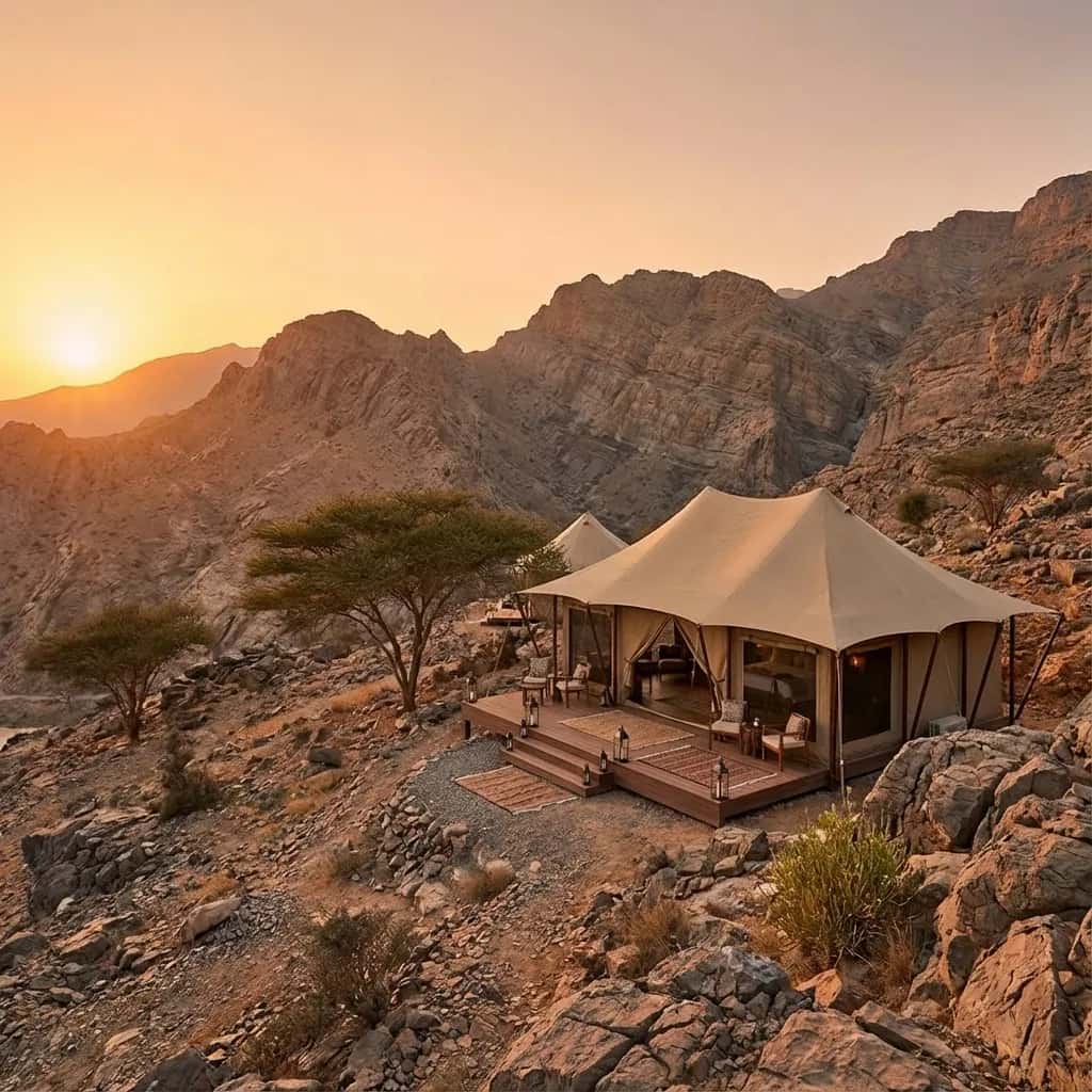 Ras Al Khaimah weather and climate - scenic view of Ras Al Khaimah, UAE