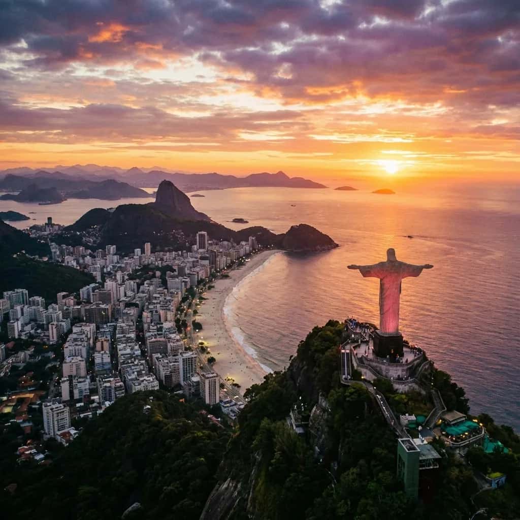Rio de Janeiro weather and climate - scenic view of Rio de Janeiro, Brazil