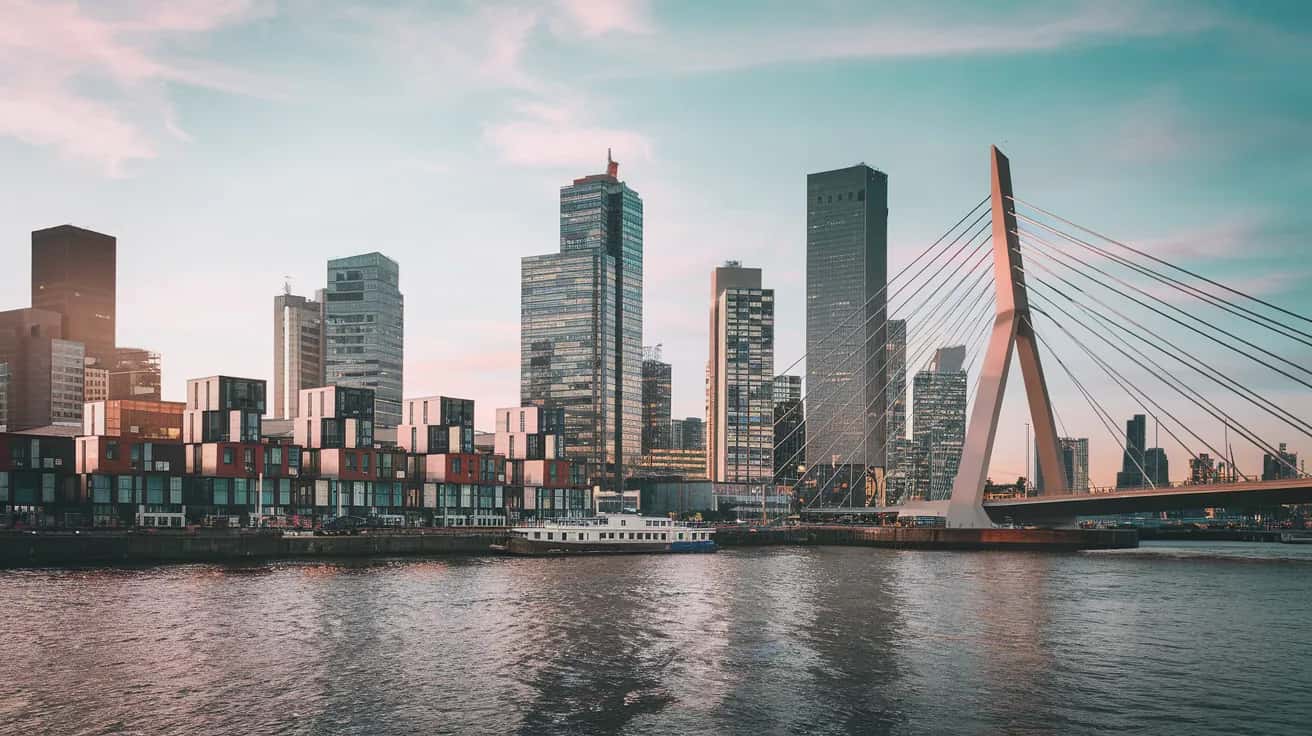 Rotterdam street view during May