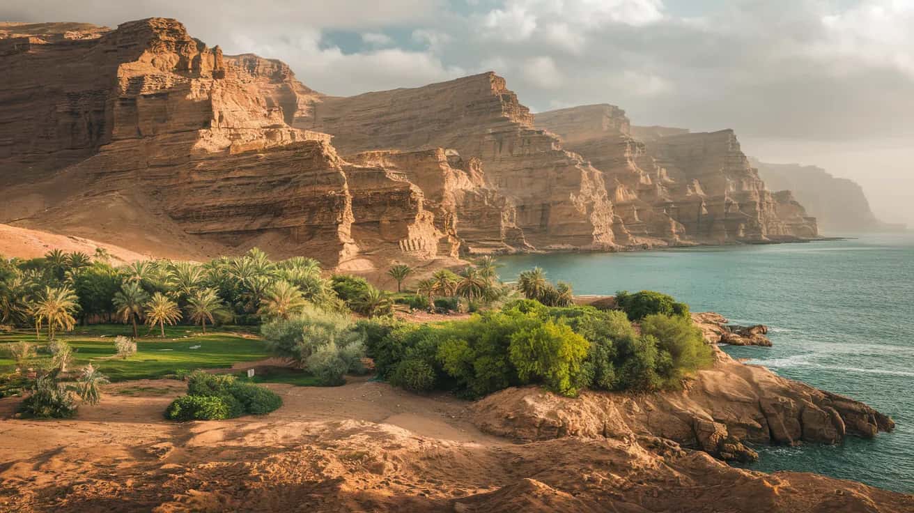 Salalah weather and climate - scenic view of Salalah, Oman