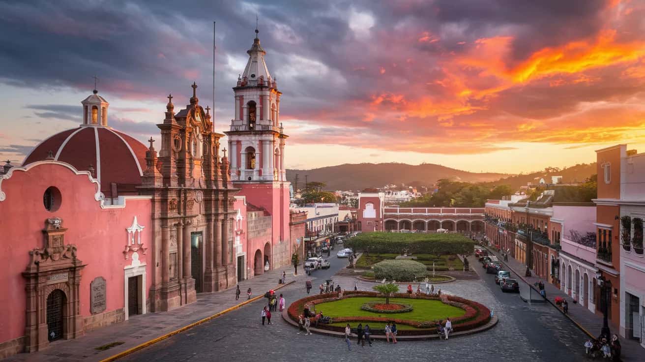 San Miguel de Allende weather and climate - scenic view of San Miguel de Allende, Mexico