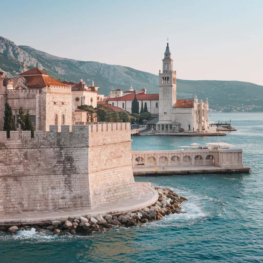 Split weather and climate - scenic view of Split, Croatia