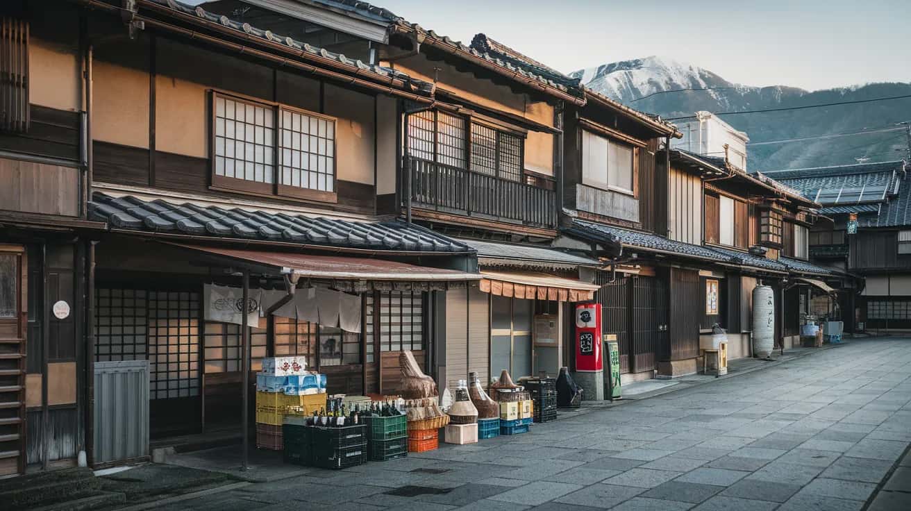 Takayama weather and climate - scenic view of Takayama, Japan