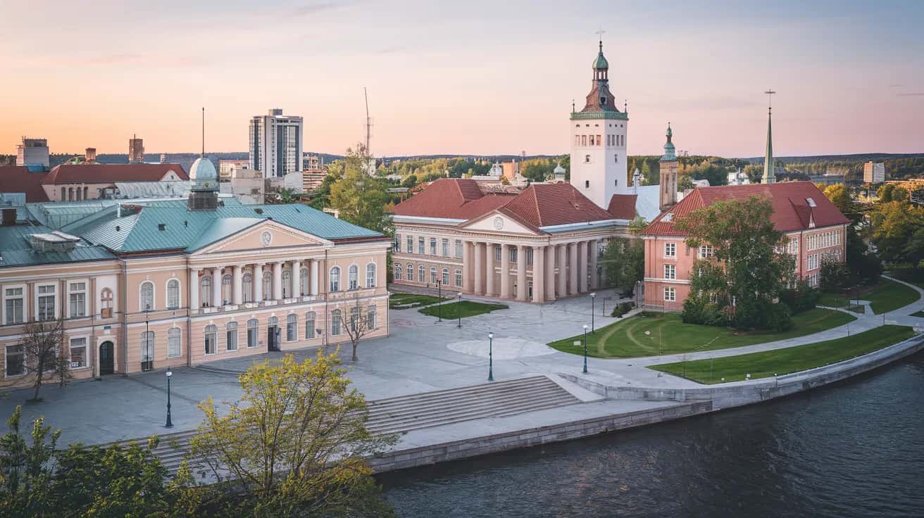 Tartu weather and climate - scenic view of Tartu, Estonia